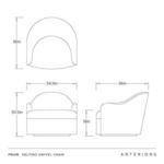 Product Image 8 for Delfino Swivel Chair from Arteriors