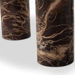 Product Image 19 for Zion Merlot Marble Small Coffee Table from Four Hands