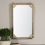 Product Image 1 for Uttermost Devoll Antique Gold Mirror from Uttermost