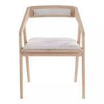 Product Image 1 for Padma Oak Arm Chair Light Grey from Moe's