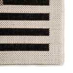 Product Image 3 for Fathom Indoor/ Outdoor Stripe Ivory/ Black Area Rug from Jaipur 