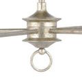 Product Image 3 for Nottaway Linear Champagne Chandelier from Currey & Company