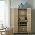 Product Image 8 for Surfrider Pecan & Rattan Bar Cabinet from Hooker Furniture