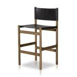 Product Image 13 for Kena Leather Black Bar Stool from Four Hands