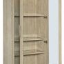 Product Image 4 for Cascade Oak & Tempered Glass Display Cabinet from Hooker Furniture