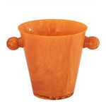 Product Image 2 for Orange Resin Ice Bucket w/Handles from BIDKHome