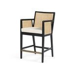 Product Image 13 for Antonia Brushed Ebony Cane Counter Stool from Four Hands