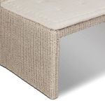 Product Image 9 for Build Your Own: Senna Outdoor Dining Banquette - Vintage White from Four Hands