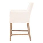 Product Image 3 for Drake Slipcover White Counter Stool from Essentials for Living