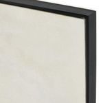 Close-up showing detailed texture and layered brushwork in gray and white shades
