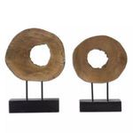 Product Image 1 for Uttermost Ashlea Wooden Sculptures S/2 from Uttermost