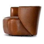 Product Image 19 for Mila Top Grain Riviera Cognac Leather Swivel Chair from Four Hands