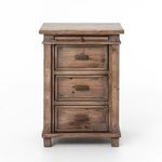 Product Image 3 for Settler Bedside Cabinet 3drw Sun Ash from Four Hands