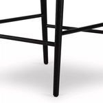 Product Image 3 for Milan Stool Matte Black Parawood Counter from Four Hands