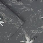 Product Image 1 for Laura Ashley Animalia Abstract Dark Steel Cranes & Clouds Wallpaper from Graham & Brown