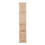 Top-down vertical side view showing slim profile and clean edges of the Miri Large Shelf