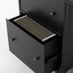 Shadow Box Executive Desk - Black image 3