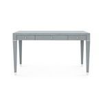 Claudette Desk front view showing three drawer pulls and symmetrical leg placement