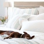 Product Image 3 for Laguna 28" x 36" Large Decorative Bed Pillow with Insert - Ocean /  Natural from Pom Pom at Home