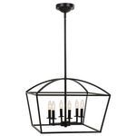 Product Image 3 for Clayton 6 Light Lantern Pendant from Uttermost