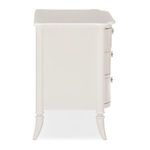 Product Image 3 for White Wood Modern Oyster Diver Nightstand from Caracole