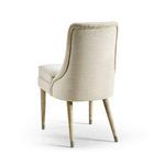 Product Image 4 for Shoal Linen & Grasscloth Side Chair Set of 2 from Johnathan Charles