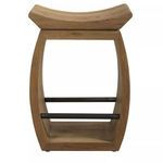 Product Image 4 for Connor Modern Wood Counter Stool from Uttermost