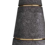 Product Image 2 for Verwall Charcoal Glass Stone Accent Table from Arteriors