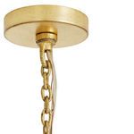 Product Image 9 for Prescott Oval Gold Leaf Iron Chandelier from Arteriors