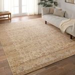 Product Image 5 for Zeniba Hand Knotted Oriental Tan/Gray Rug from Jaipur 