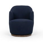 Product Image 2 for Aurora Small Copenhagen Indigo Round Swivel Accent Chair  from Four Hands