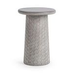 Product Image 1 for Delaine Outdoor Concrete Accent Table from Classic Home