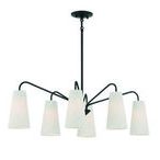 Product Image 1 for Edgewood 6 Light Linear Chandelier from Savoy House 