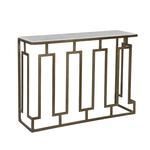 Product Image 1 for Leonardo Console Table With White Marble Top from World Interiors