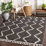Product Image 1 for Berber Shag Charcoal Diamond Rug from Surya