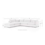 Product Image 7 for Westwood 4 Piece Sectional W/ Ottoman from Four Hands