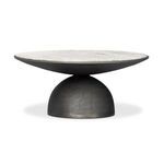 Product Image 9 for Corbett Hammered Grey Aluminum Coffee Table from Four Hands