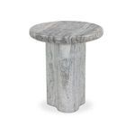 Product Image 2 for Waylie Small Marble End Table - River Grey Marble from Four Hands