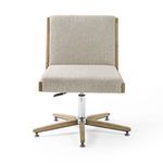 Light beige fabric upholstery with visible weave close-up on flat surface