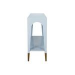 Product Image 2 for Two Tier Tapered Leg Console With Antique Brass from Worlds Away
