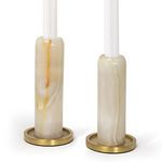 Product Image 3 for Ivy Jade Decorative Candle Holder Set - Natural Stone from Regina Andrew Design