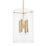 Product Image 1 for Barlow 8-Light Lantern - Aged Brass from Hudson Valley