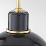 Product Image 2 for Camille Glossy Black Wall Sconce from Mitzi