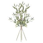 Product Image 2 for Olive Stems With Olives , Set Of 4 from Napa Home And Garden