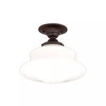 Product Image 1 for Petersburg 1 Light Semi Flush from Hudson Valley