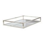 Product Image 1 for White Box Rectangular Rod Tray from Elk Home
