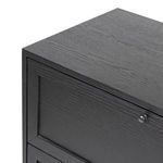 Product Image 28 for Millie Drifted Matte Black Oak Veneer Nightstand from Four Hands
