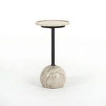 Product Image 19 for Viola Antique White Marble Accent Table from Four Hands