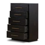 Product Image 18 for Suki Tall Boy Burnished Black Wooden Dresser from Four Hands