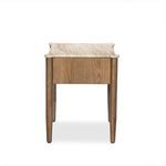 Product Image 3 for Joah Antique White Marble Nightstand from Four Hands